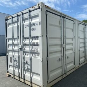 40ft high cube new shipping container open side one trip