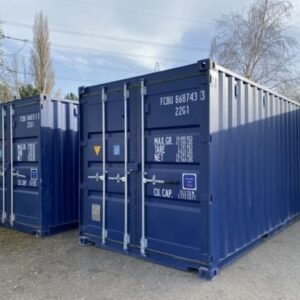 single trip 20ft shipping container storage container secure store site cabin